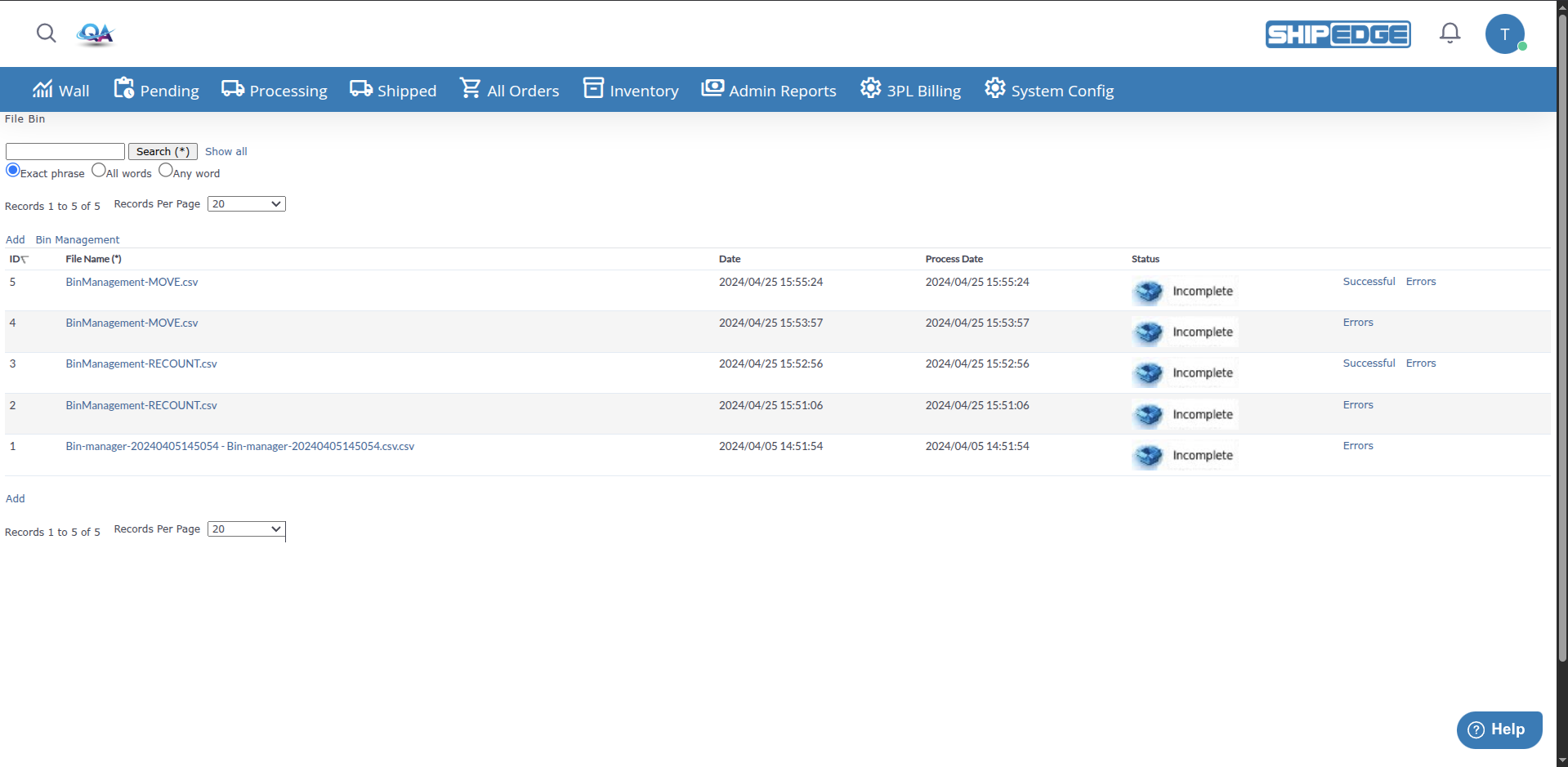 File History