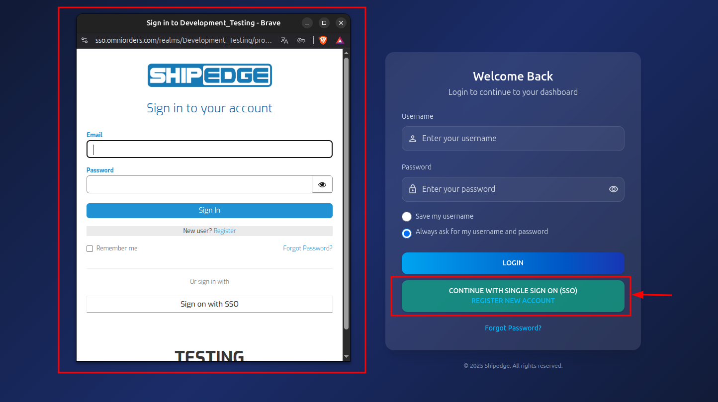 SSO Login